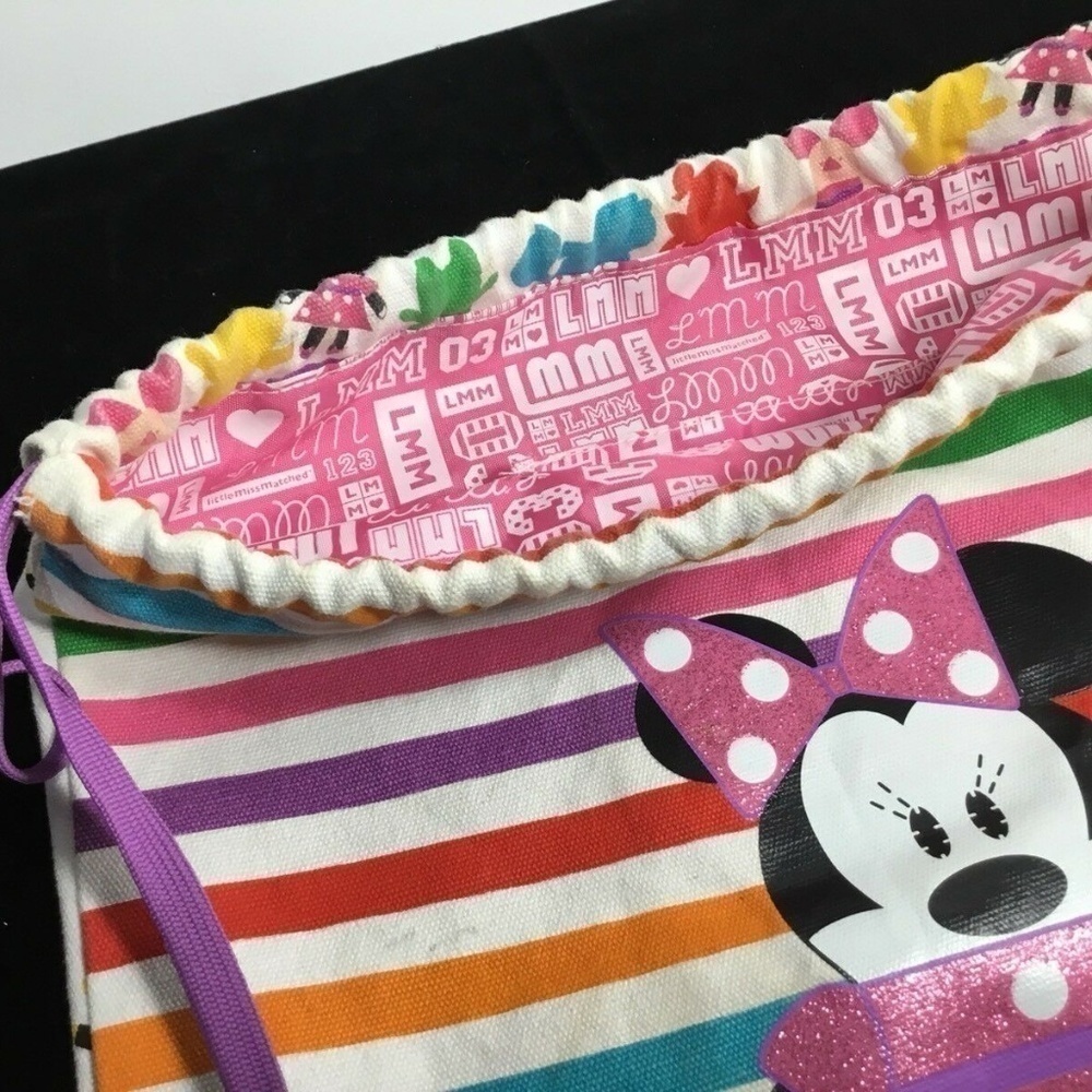 LMM~Little Miss Matched String Bag Minnie Mouse - Picture 5 of 7